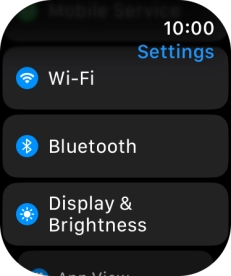 Press Display & Brightness. Press Display & Brightness.
