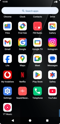 Press Play Store.