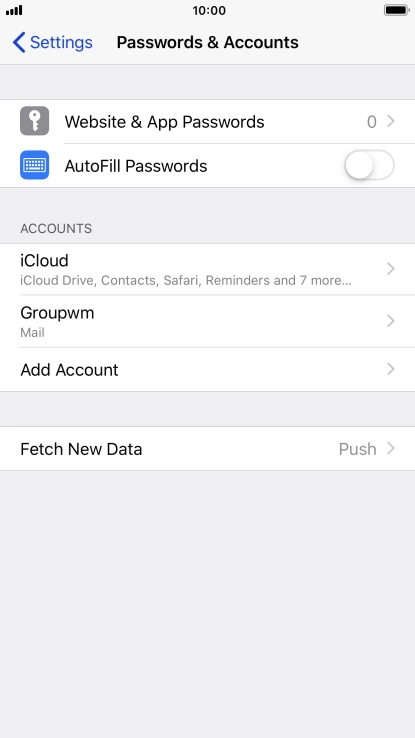 Press Fetch New Data.