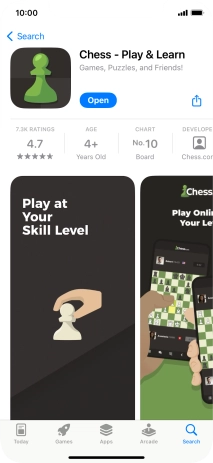 Slide your finger upwards starting from the bottom of the screen to return to the home screen.