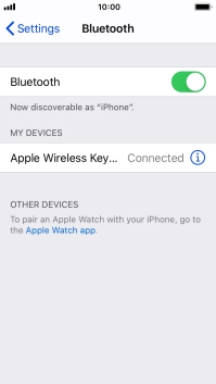 Press the Home key to return to the home screen. Press the Home key to return to the home screen.