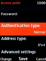 Select Advanced settings.