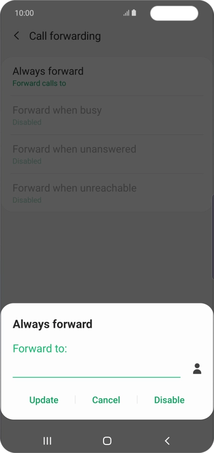 Press Disable. Press Disable.