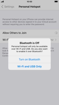 If Wi-Fi is turned on, press Wi-Fi and USB Only. If Wi-Fi is turned on, press Wi-Fi and USB Only.