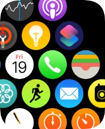 Press the email message icon. Press the email message icon.