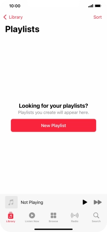 Press New Playlist.