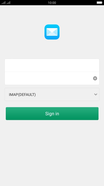 Press the drop down list.