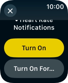 Press Turn On.