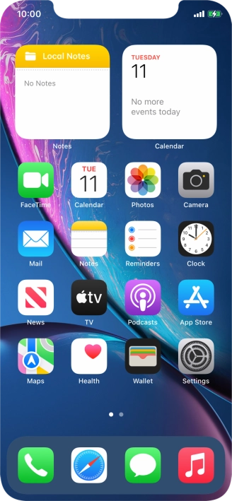 When the battery charging icon is displayed, the battery is charging. When the battery charging icon is displayed, the battery is charging.