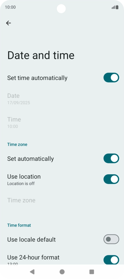 Press the Home key to return to the home screen. Press the Home key to return to the home screen.