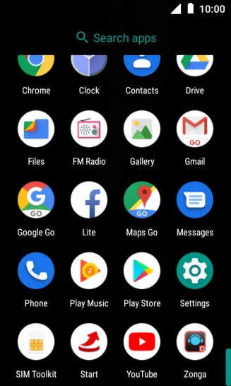 Press Play Store.