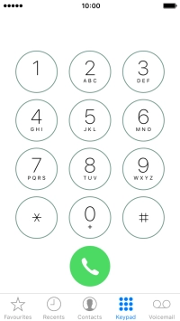 Press Keypad.