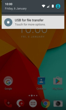 Press the connection icon. Press the connection icon.