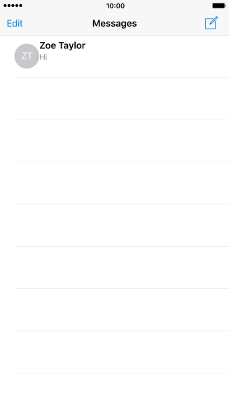 Go to the required message. Go to the required message.