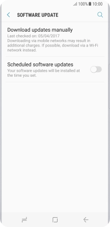 Press Download updates manually. If a new software version is available, it's displayed. Follow the instructions on the screen to update the phone software. Press Download updates manually. If a new software version is available, it's displayed. Follow the instructions on the screen to update the phone software.