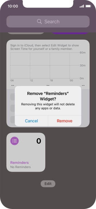 Press Remove. Press Remove.