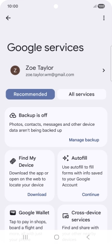 Press Find My Device. Press Find My Device.