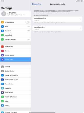 Press During Screen Time. Press During Screen Time.