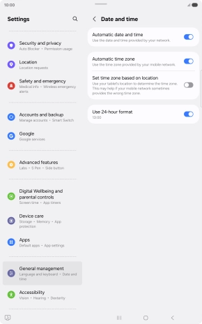 Press the Home key to return to the home screen. Press the Home key to return to the home screen.