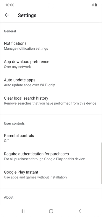 Press Auto-update apps. Press Auto-update apps.