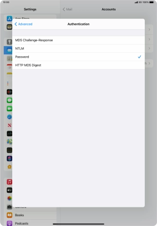 Press Password.