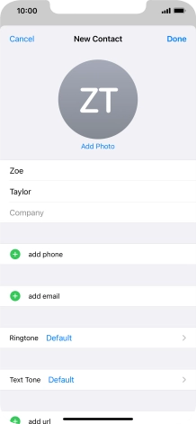 Press add phone. Press add phone.