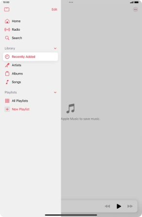 Press New Playlist.