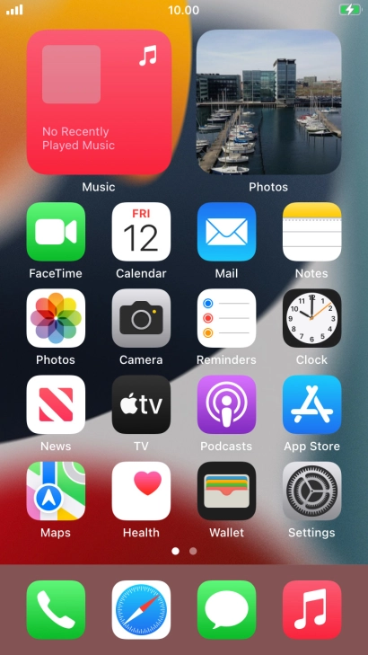 When the battery charging icon is displayed, the battery is charging. When the battery charging icon is displayed, the battery is charging.