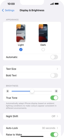 Press Dark. Press Dark.