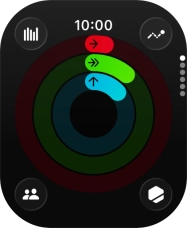 Press the Digital Crown to return to the home screen. Press the Digital Crown to return to the home screen.