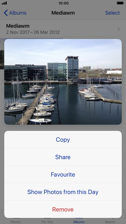 Press the required function and follow the instructions on the screen to use the selected function.
