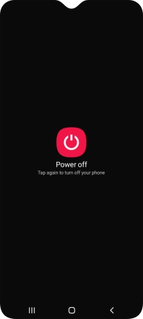 Press Power off.