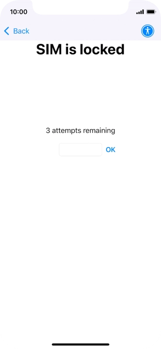 If your SIM is locked, key in your PIN and press OK. If your SIM is locked, key in your PIN and press OK.