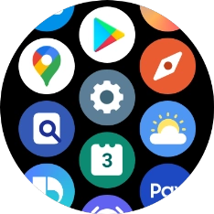 Press the settings icon. Press the settings icon.
