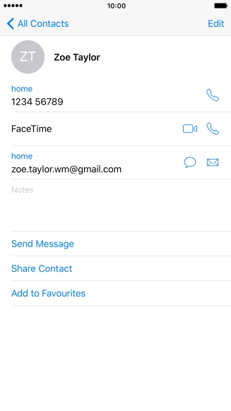 Press the required number.