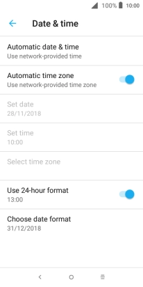 Press the Home key to return to the home screen. Press the Home key to return to the home screen.