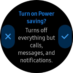 Press the confirm icon. Press the confirm icon.