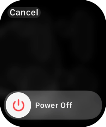 Press and drag the power off icon right. Press and drag the power off icon right.