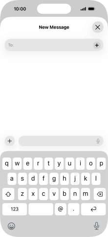 Press the add icon.