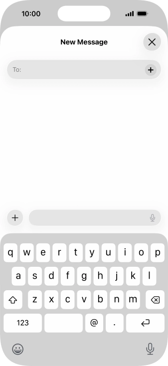Press the add icon.