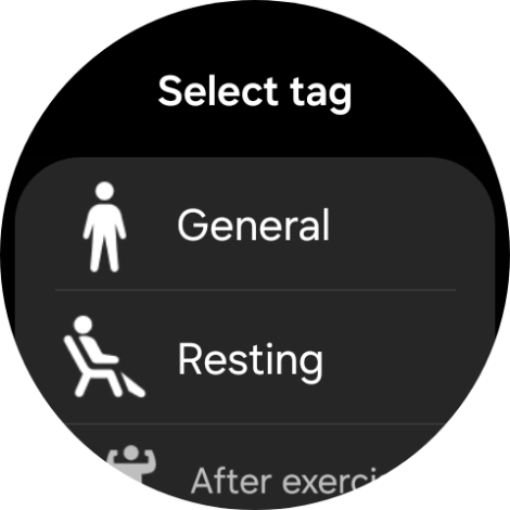 Press the required setting. Press the required setting.