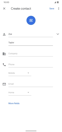 Press Phone and key in the required phone number.