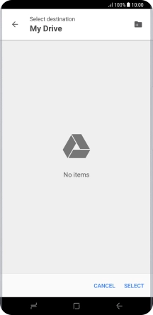 To create a new folder, press the new folder icon and follow the instructions on the screen to create a new folder. To create a new folder, press the new folder icon and follow the instructions on the screen to create a new folder.