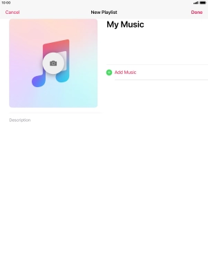 Press Add Music.