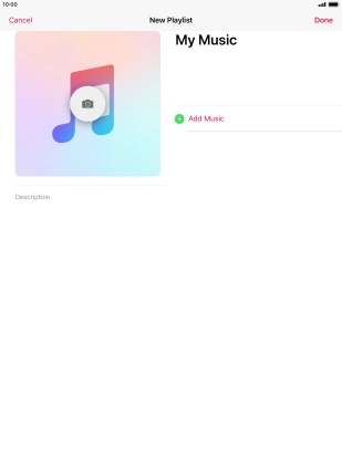 Press Add Music.