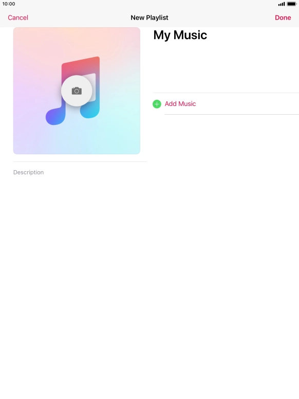 Press Add Music.