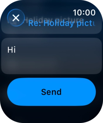 Press Send.