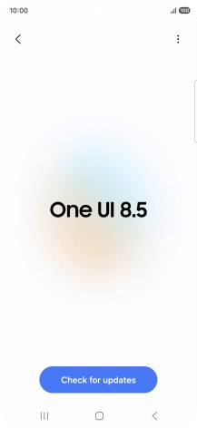 Press Check for updates. If a new software version is available, it's displayed. Follow the instructions on the screen to update the phone software.