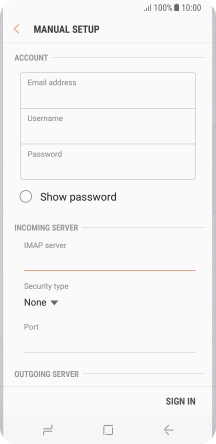 Press the drop down list below Press the drop down list below
