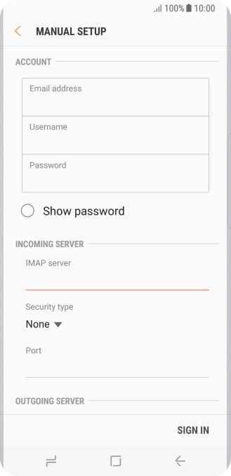 Press the drop down list below Press the drop down list below
